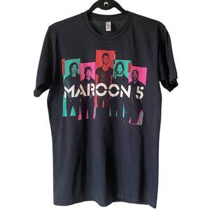 Maroon 5 Concert T Shirt Black North American Tour 2013 Adam Levine Size Medium